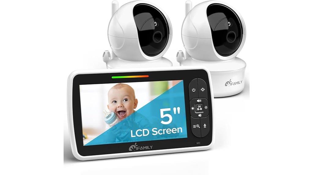 dual camera baby monitor