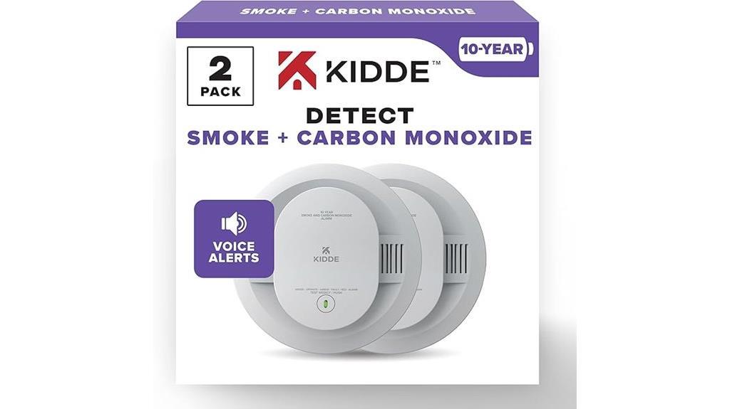 dual smoke and co detectors