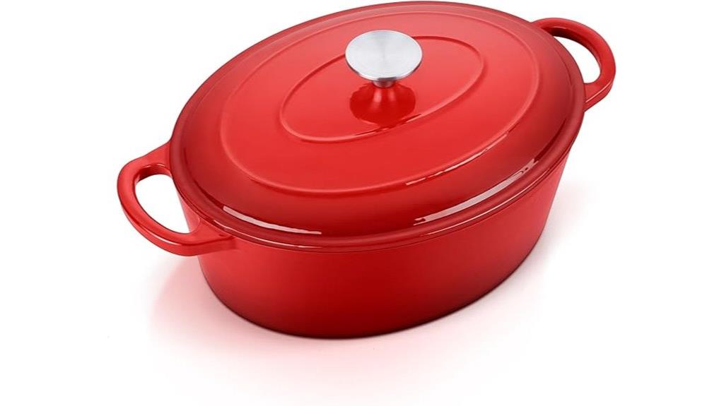 e far enameled cast iron