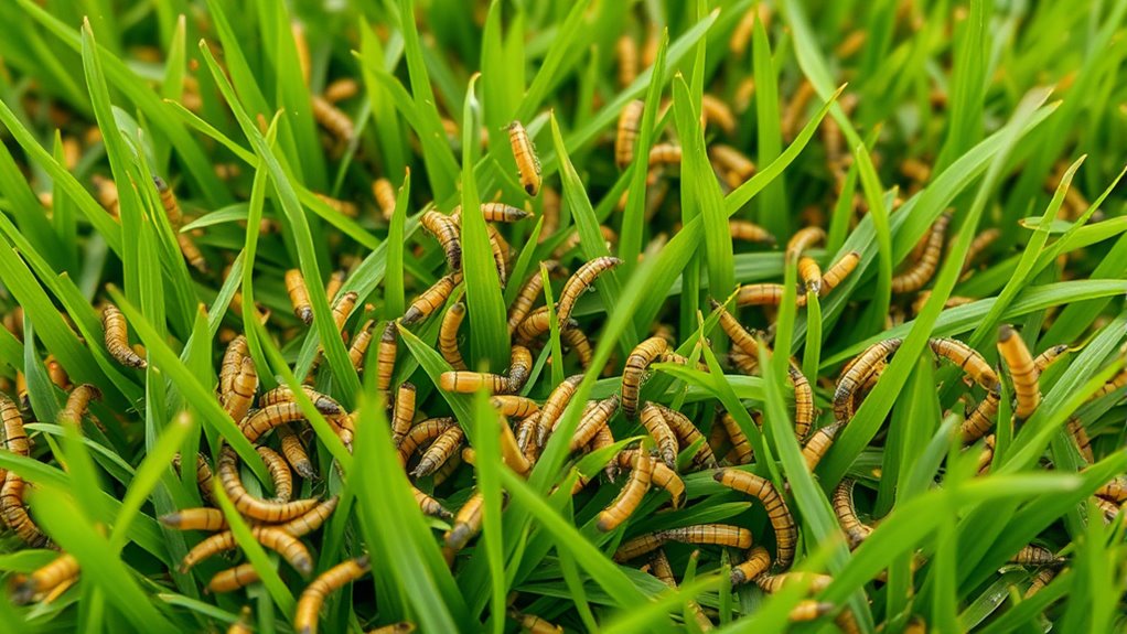 effective armyworm lawn management