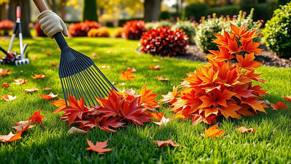 effective autumn leaf management