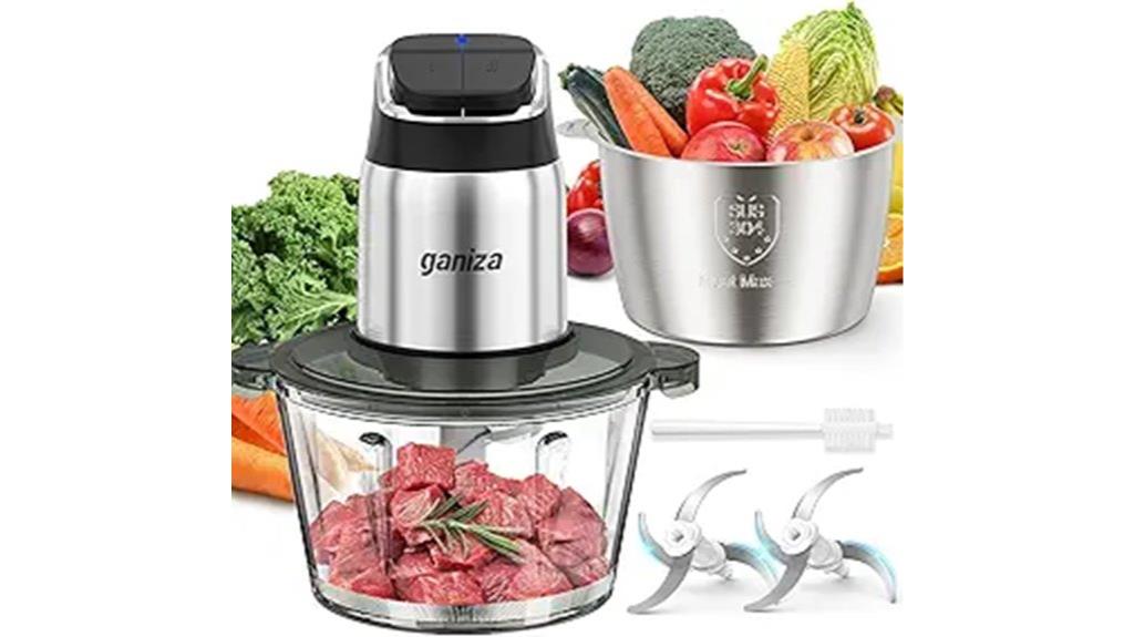 eight cup safety food processor