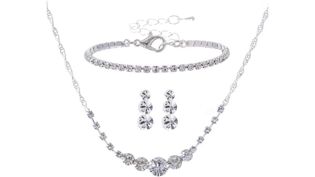 elegant bridal jewelry set
