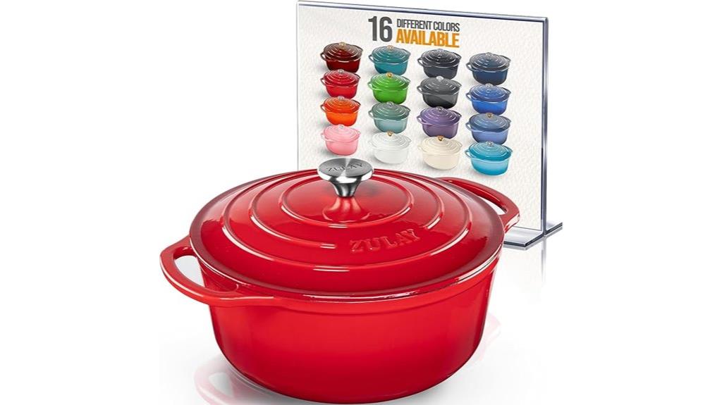 enamel cast iron dutch oven