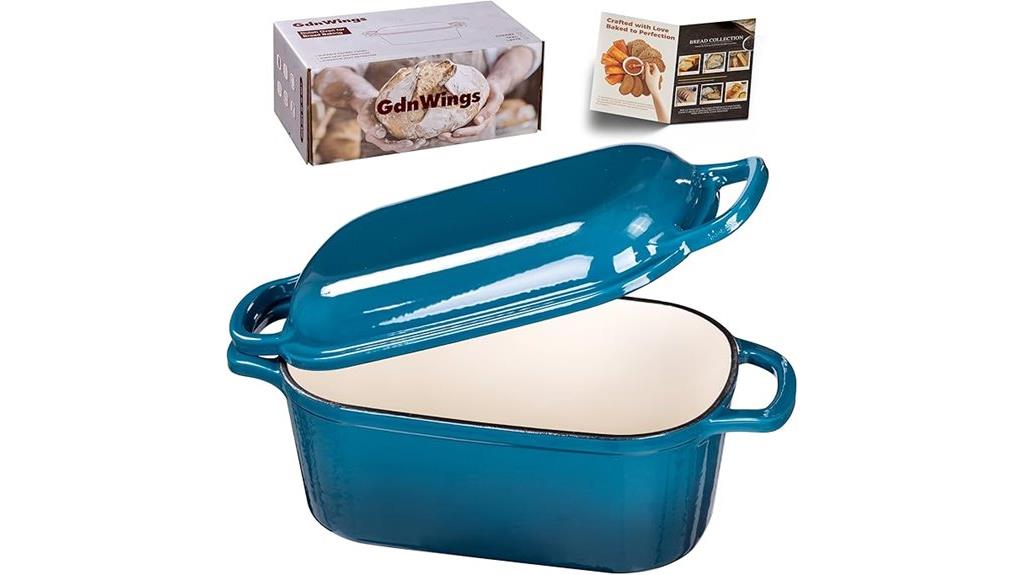 enameled dutch oven bread