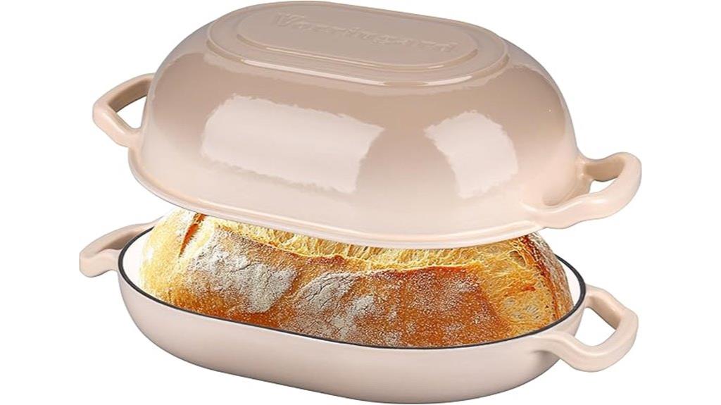 enamelled cast iron bread oven