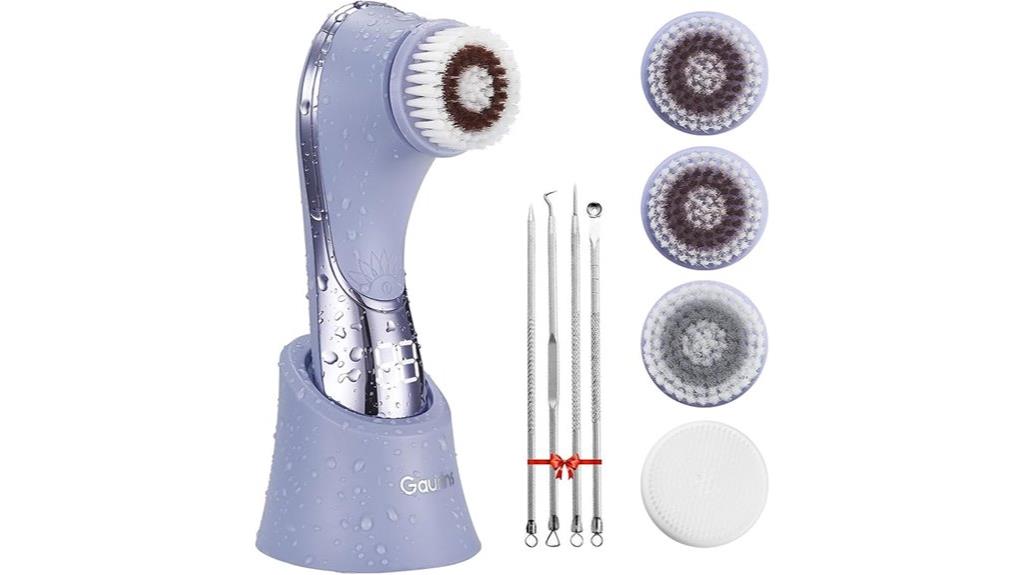 facial scrubber exfoliation device