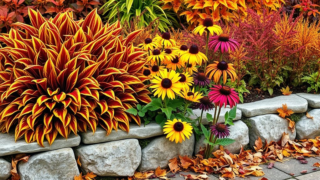 fall perennial division timing