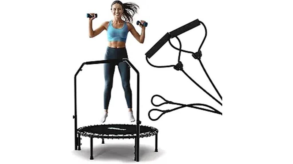 foldable fitness trampoline 40 48 inches