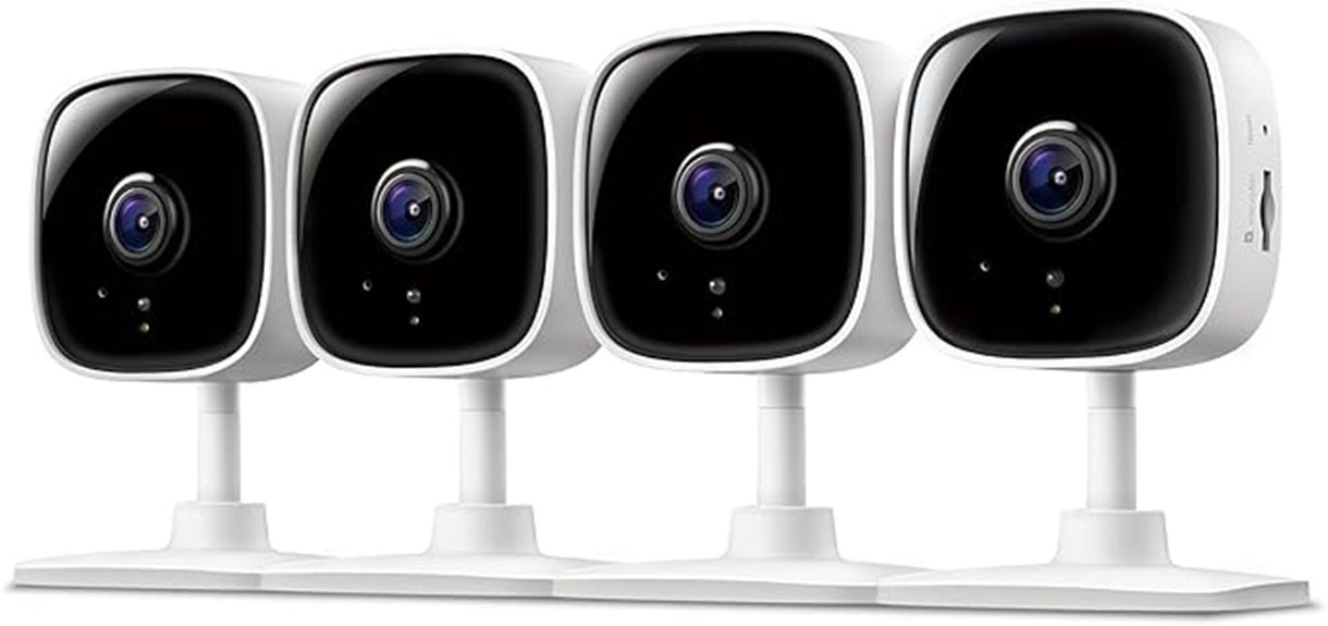 four pack security cameras