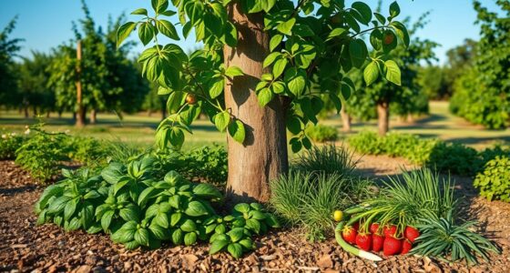 fruit tree companion planting