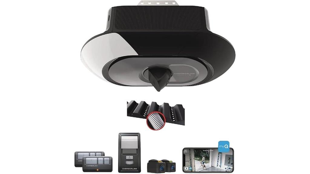 garage door opener with camera
