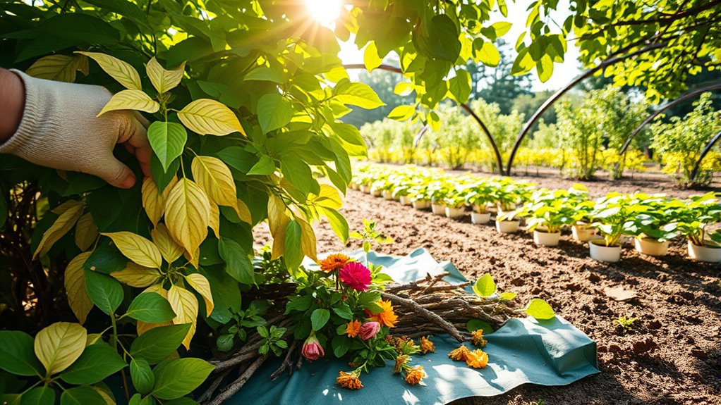 garden cleanup timing tips