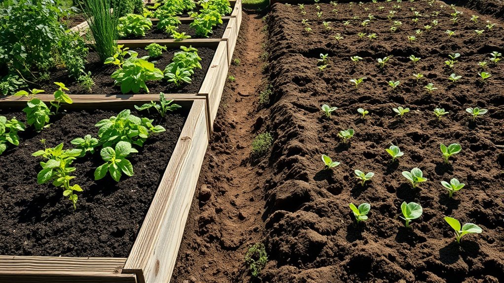 garden setup and soil management