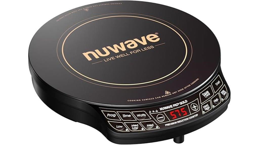 gold nuwave induction cooktop