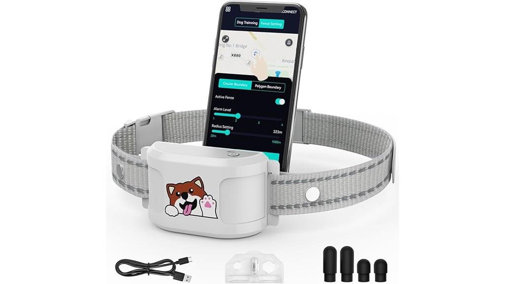 gps enabled dog training collar