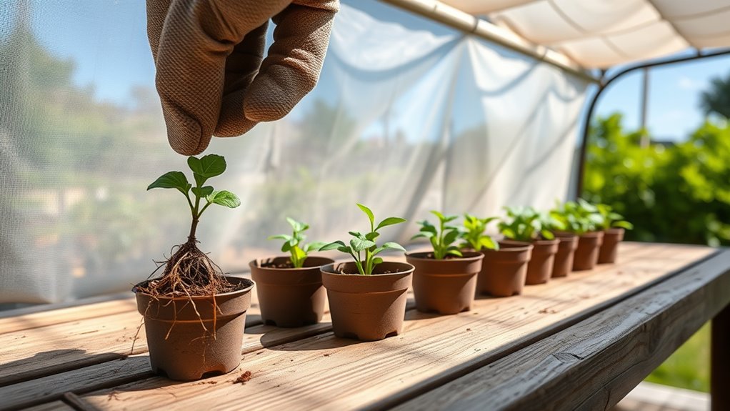 gradually expose seedlings outdoors