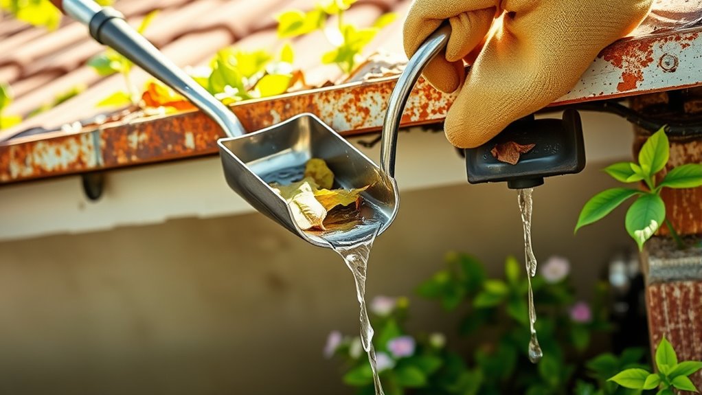 gutter cleaning prevents water damage