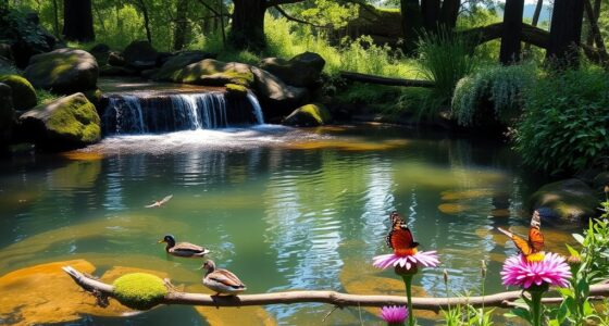 habitat supporting aquatic features