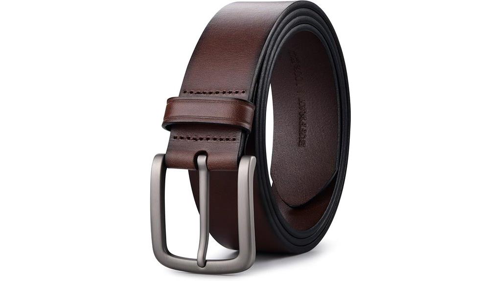 handcrafted leather belt
