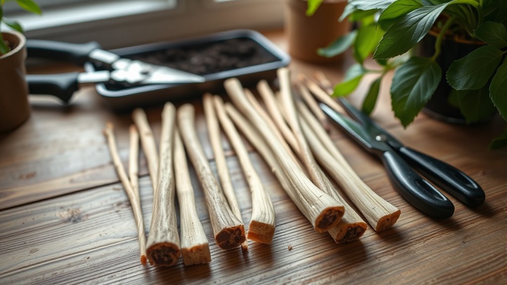 healthy woody plant propagation