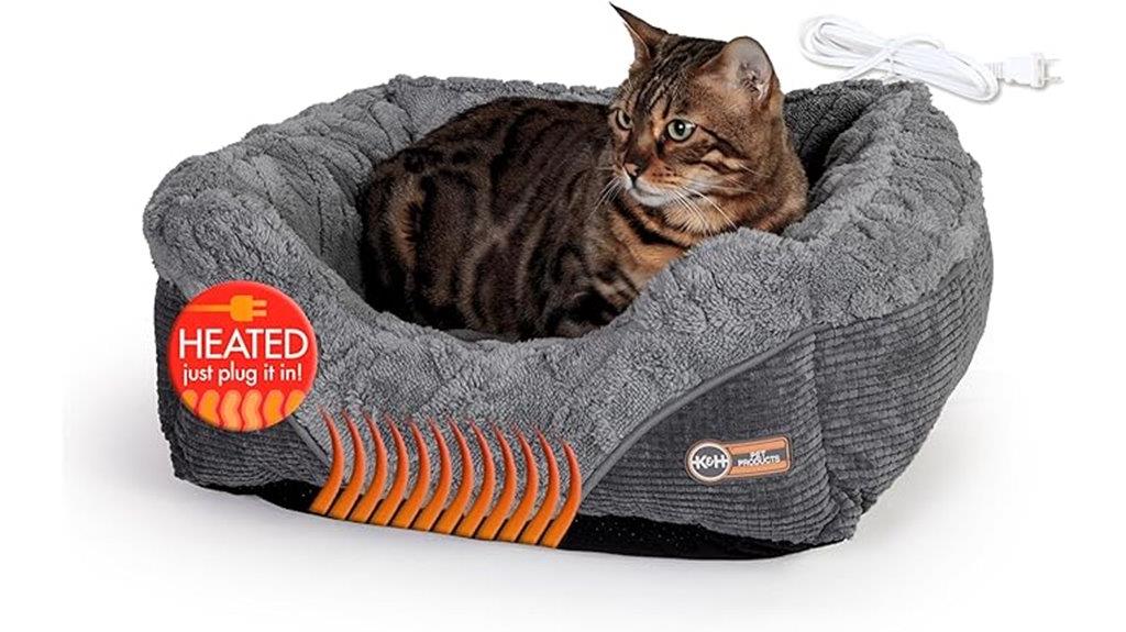 heated indoor pet bed