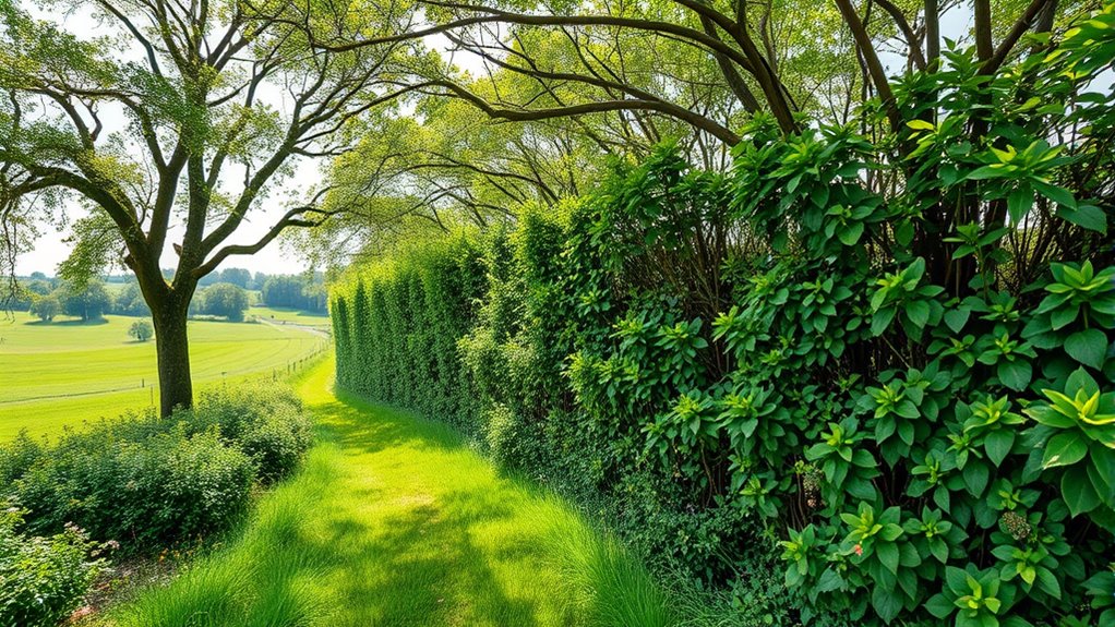 hedgerows support biodiversity