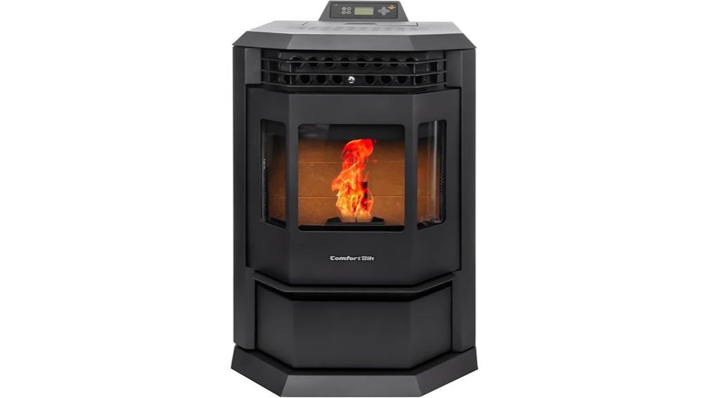 high capacity pellet stove