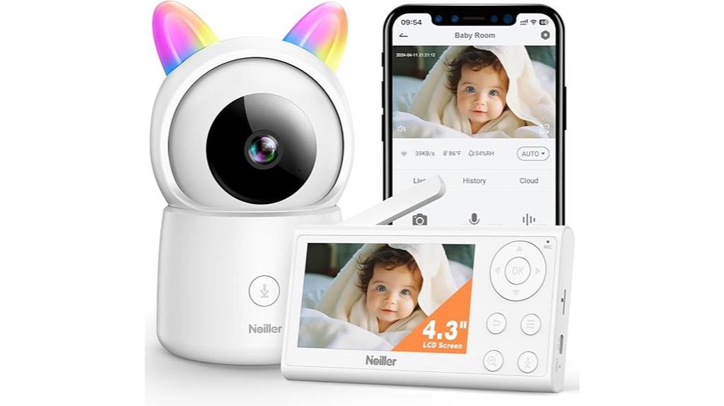 high resolution wifi baby camera