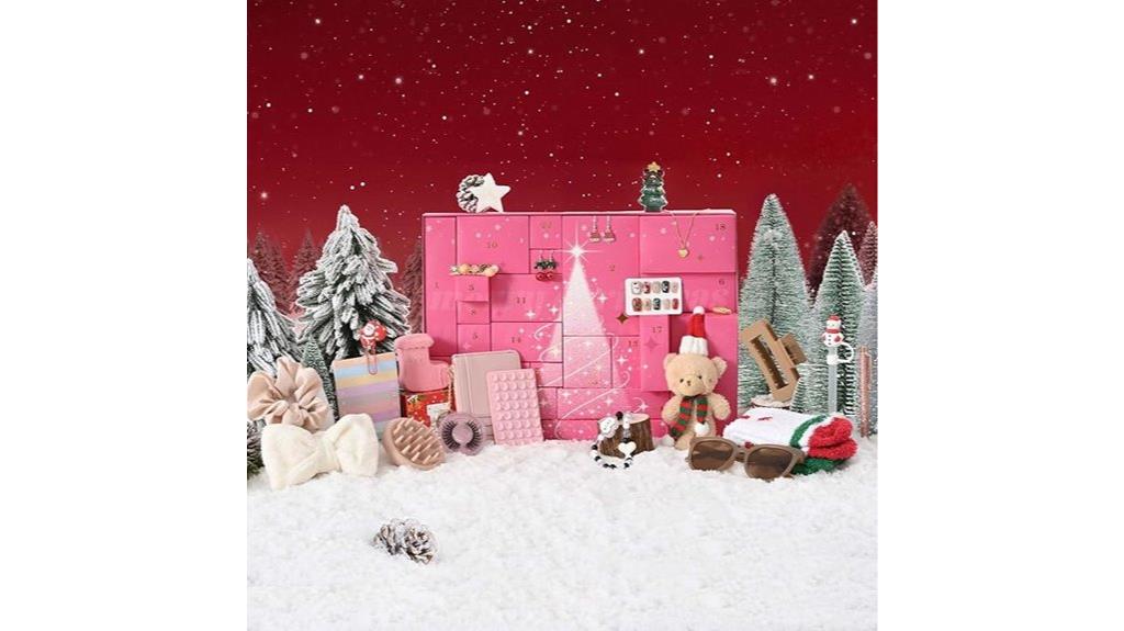 holiday gift countdown calendar