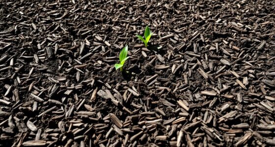 ideal mulch depth guidelines