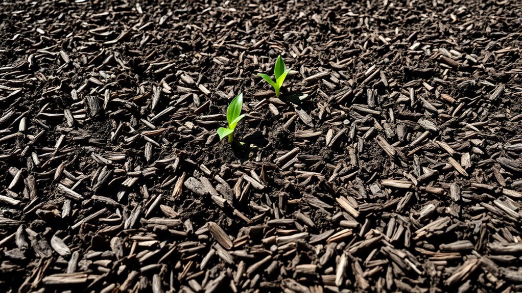 ideal mulch depth guidelines