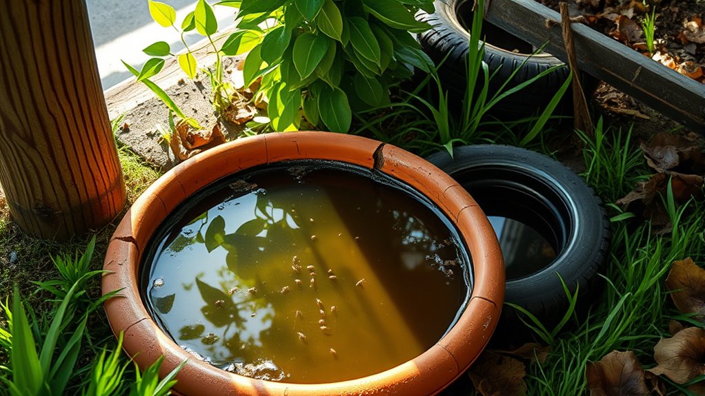 identify home mosquito breeding sites