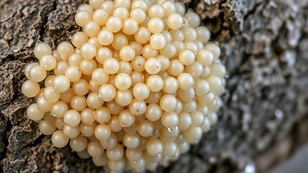 identify overwintering egg clusters