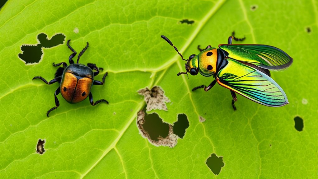 identify pest feeding habits