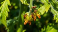identifying parasitized pests outdoors