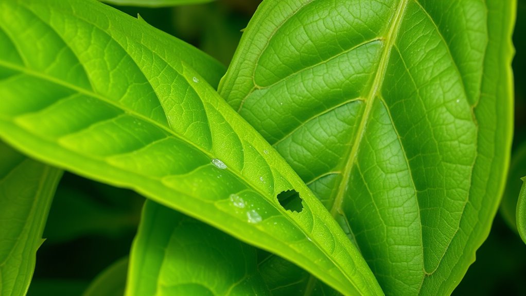 indoor foliage thrips damage
