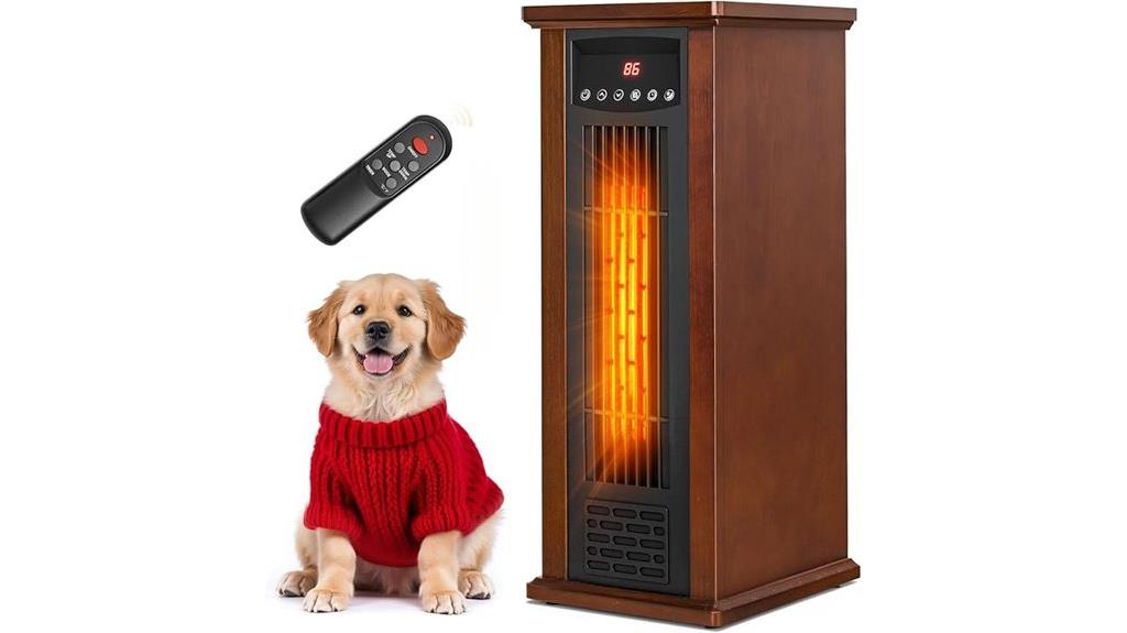 indoor infrared heating appliance
