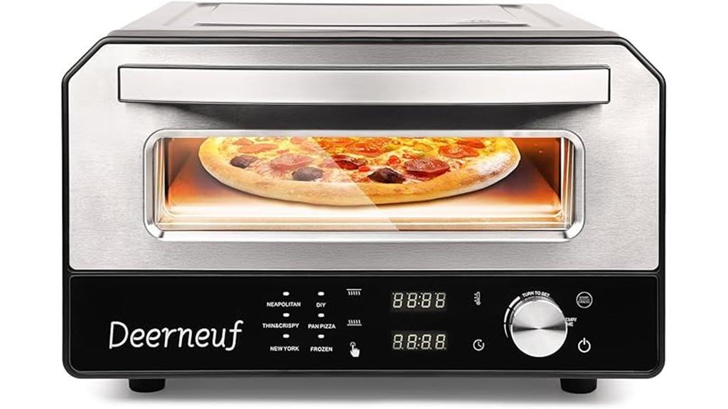 indoor touchscreen pizza oven