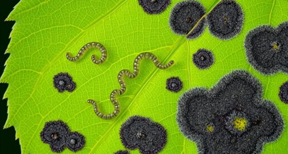 insect damage vs fungal spots