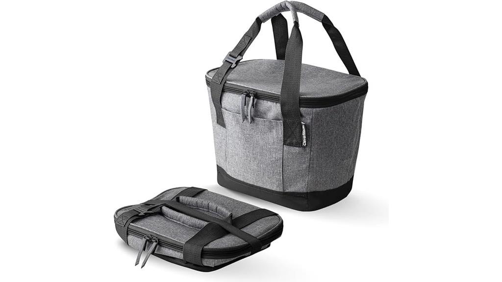 insulated collapsible cooler bag
