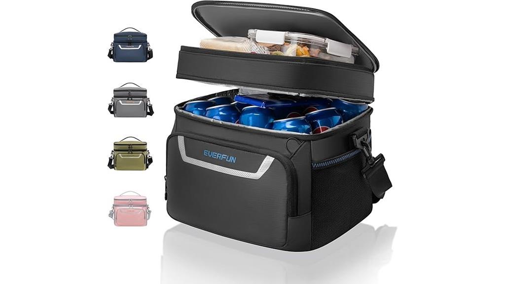 insulated collapsible cooler box