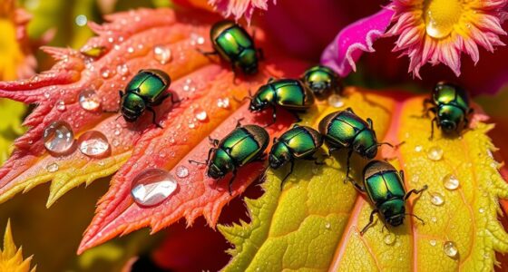 japanese beetle feeding behavior
