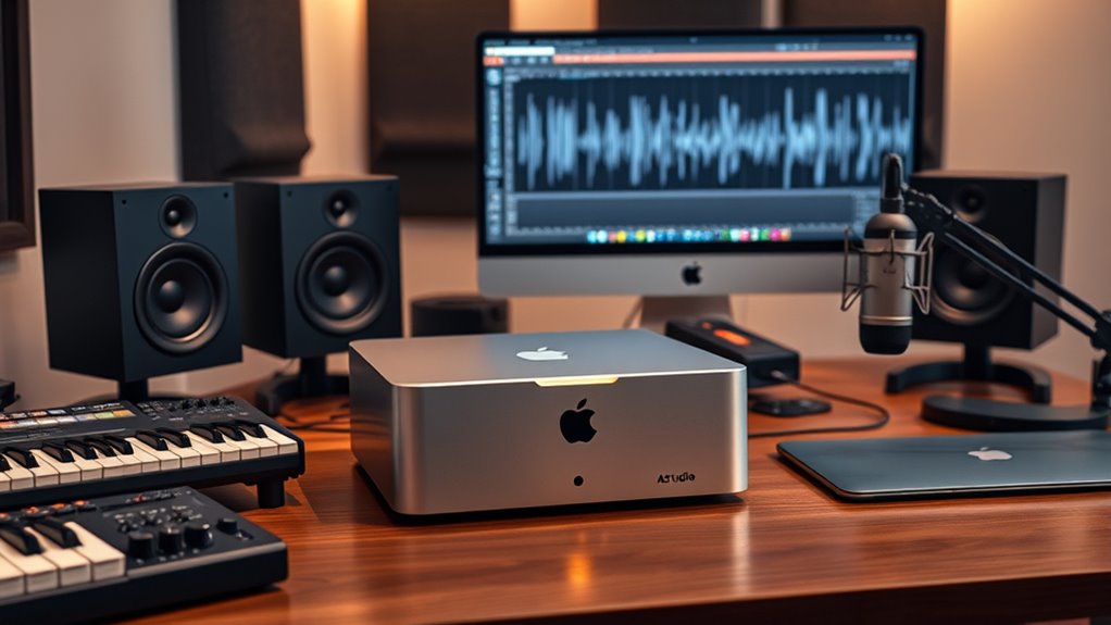 key audio production features