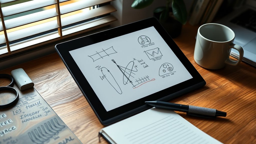 key features for e ink tablets