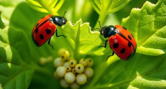 lady beetle diet attraction