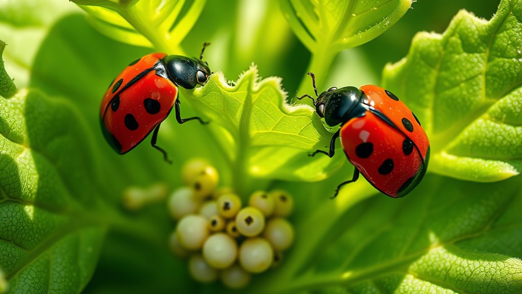 lady beetle diet attraction