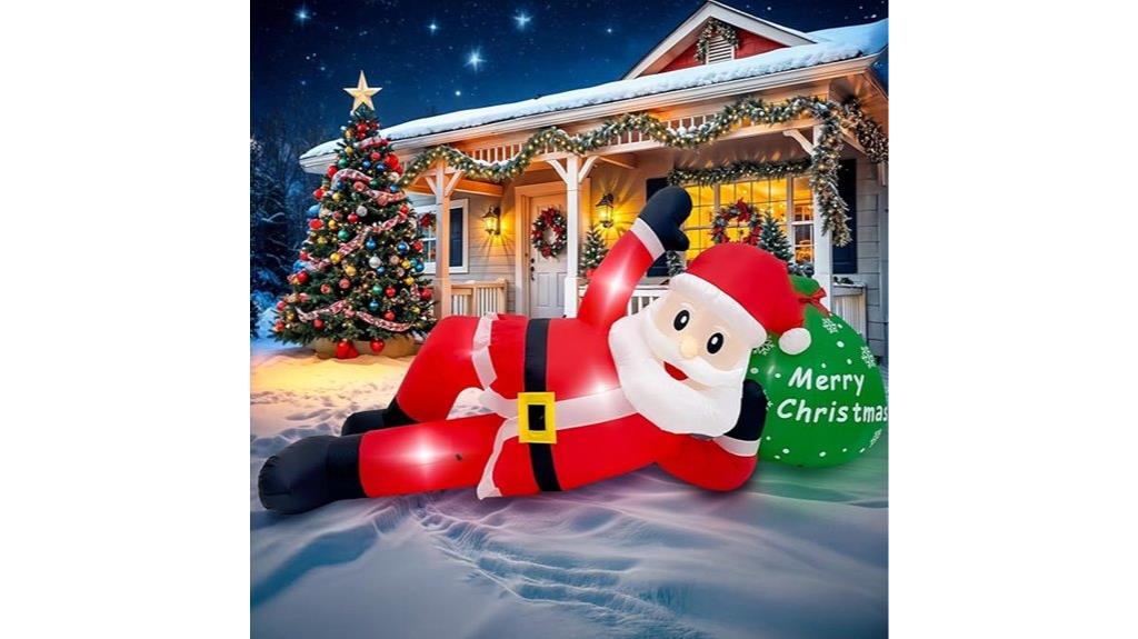 large 12 foot inflatable christmas