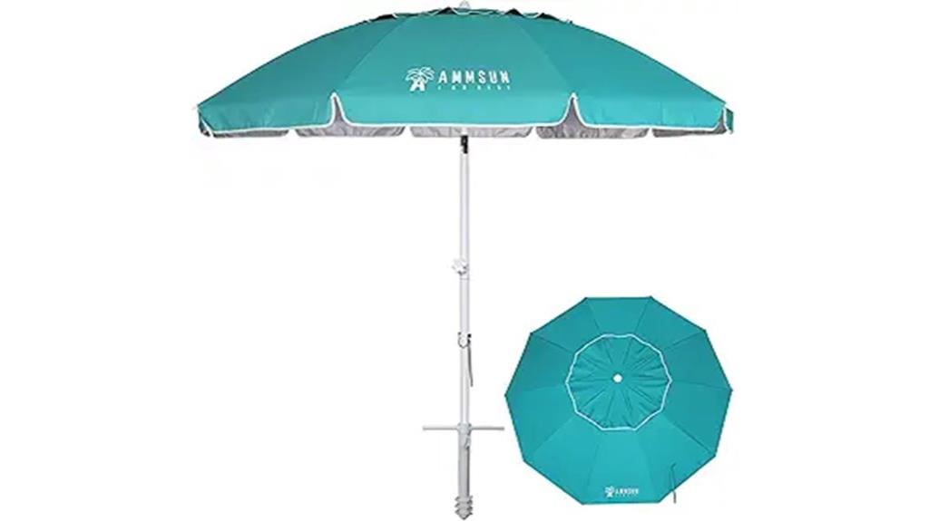 large 8 foot beach umbrella