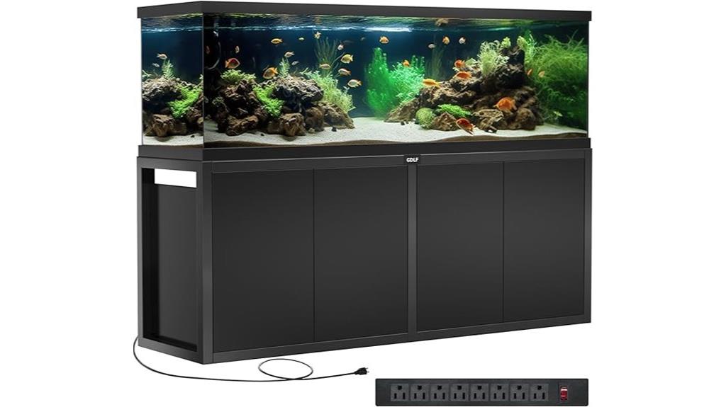 large capacity fish tank stand